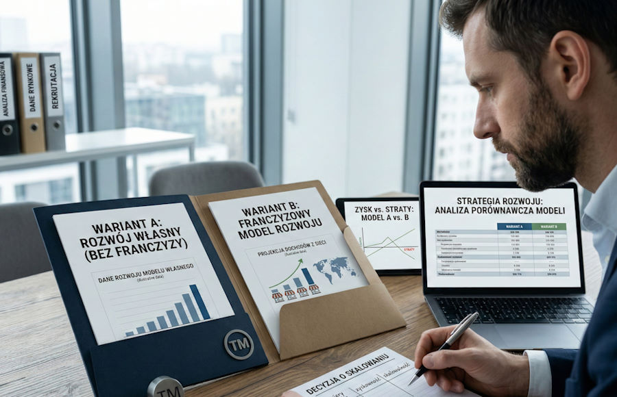 Analiza czy warto rozwinąć firmę przez franczyzę