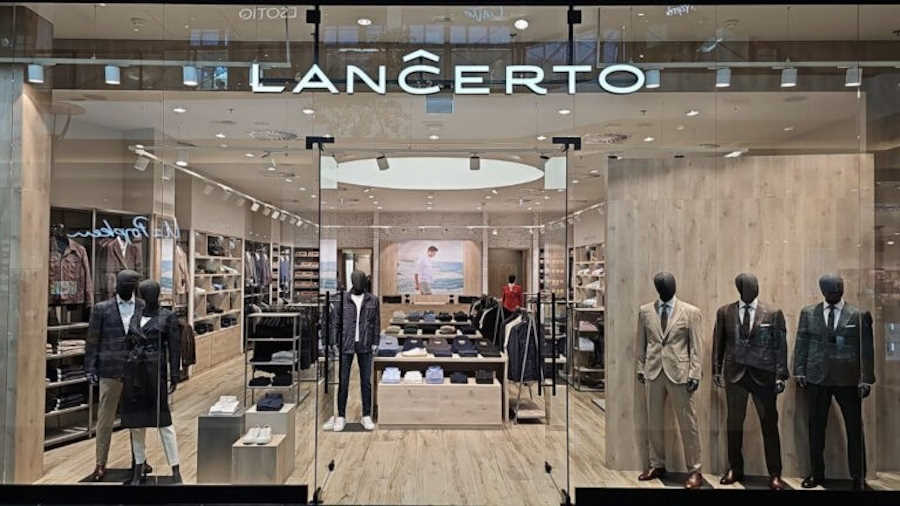 Sklep marki odzieżowej Lancerto