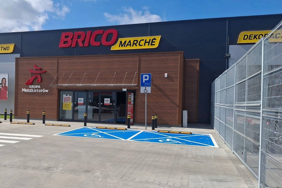 Nowy supermarket Bricomarché w Ozorkowie